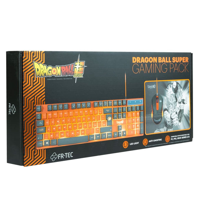 Pachet Gaming FR-TEC Dragon Ball Qwerty Spaniolă
