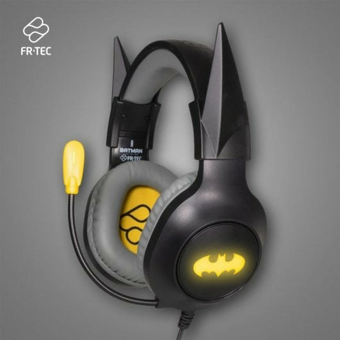 Căști cu Microfon Gaming FR-TEC Negru USB Jack 3.5 mm