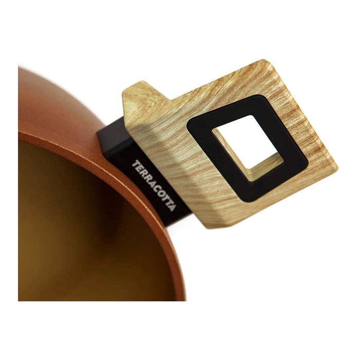 Caserolă Cu Capac Amercook Teracotă (Ø 20 cm)