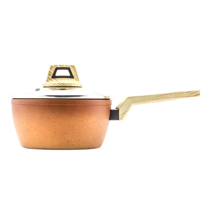 Caserolă cu capac Amercook Teracotă Ø 18 cm