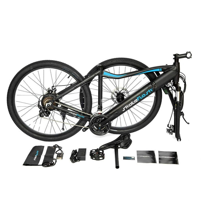 Bicicletă Electrică Skateflash SK Duster 27" 250 W 25 km/h Negru/Albastru