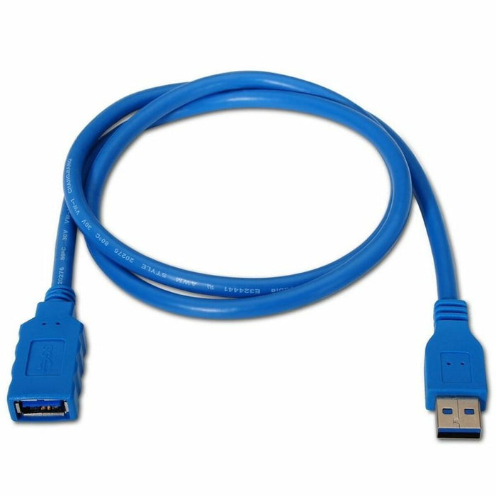 Cablu Prelungitor USB Aisens A105-0045 Albastru 1 m (1 Unități)