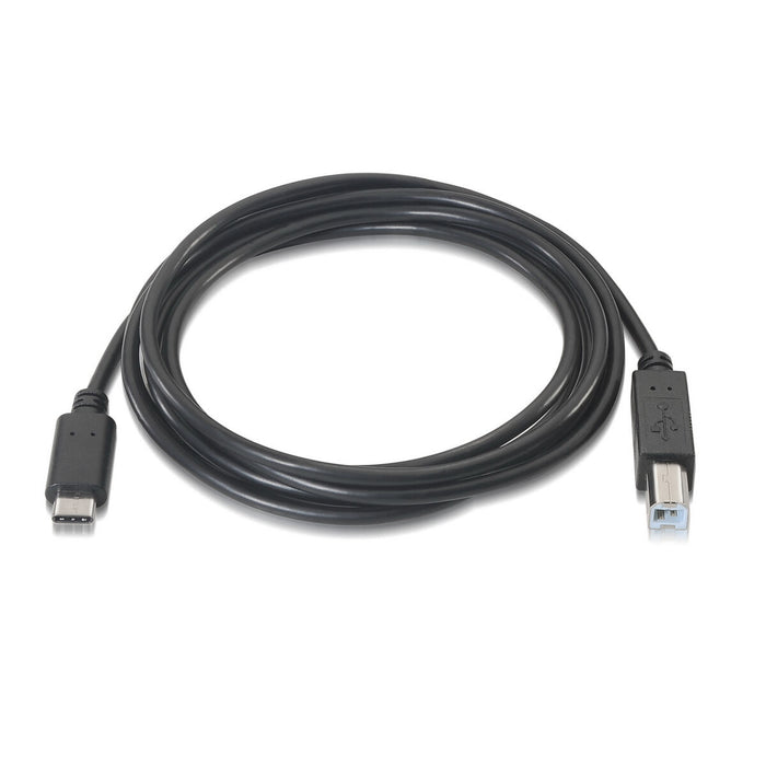 Cablu USB C la USB B Aisens A107-0054 2 m Negru