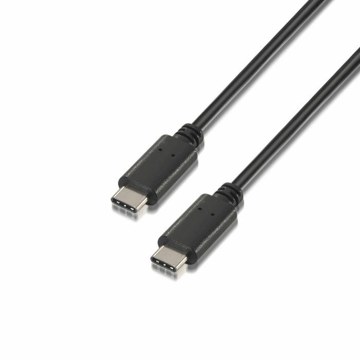 Cablu USB C Aisens A107-0055 50 cm Negru (1)