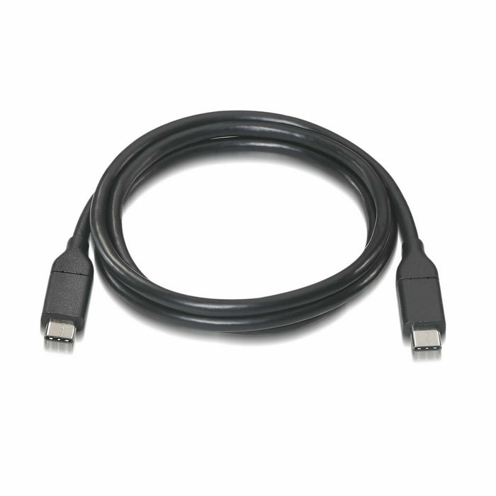 Cablu USB-C 3.1 Aisens Negru 1 m