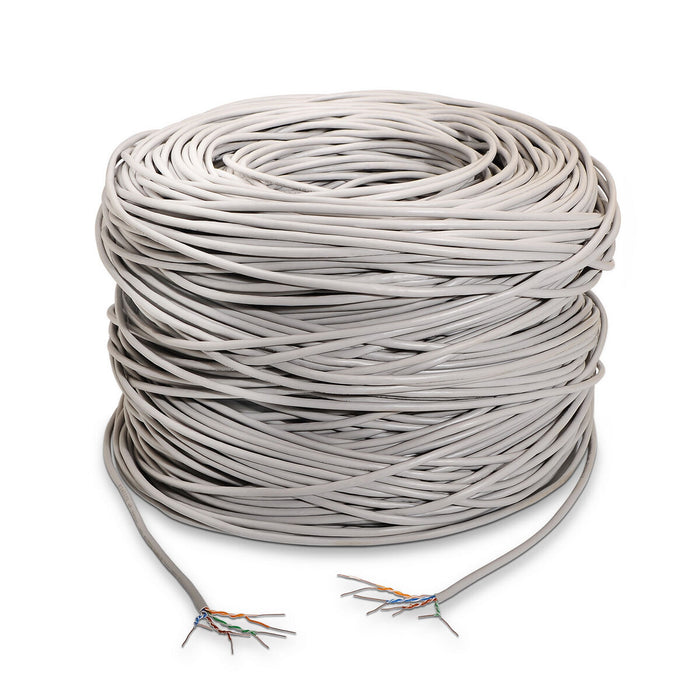 Cablu de Rețea Rigid UTP Categoria 5e Aisens A133-0209 Gri 305 m
