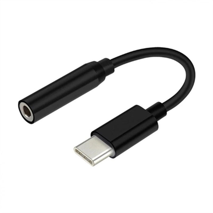 Adaptor USB-C la Jack 3.5 mm Aisens A109-0348 Negru 15 cm (1 Unități)