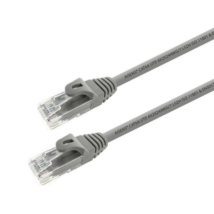 Cablu RJ45 Categoria 6 UTP Rigid Aisens A145-0329 Gri 5 m