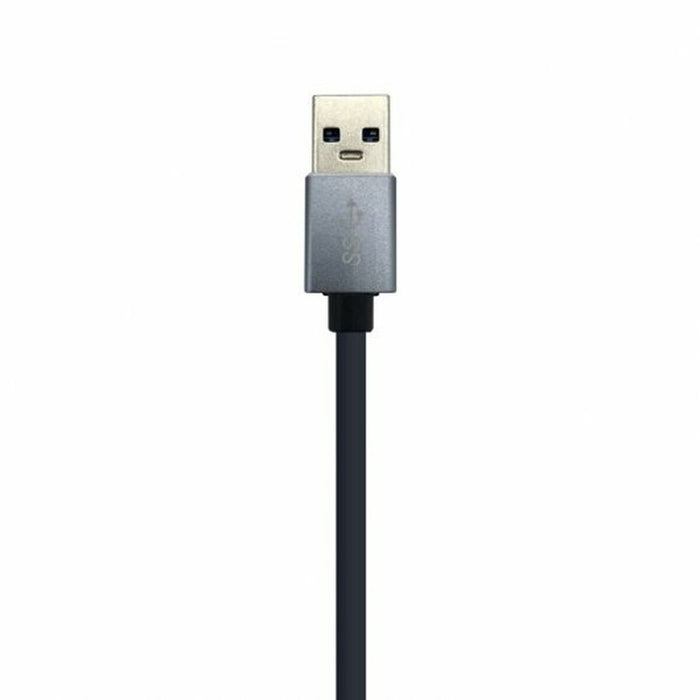 Hub USB Aisens A106-0401 Gri (1 Unități)