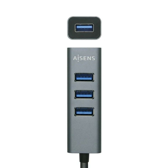 Hub USB Aisens A109-0508 Gri (1 Unități)