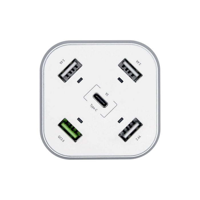 Încărcător USB Aisens ASCH-5PQC-W Alb (1 Unități)