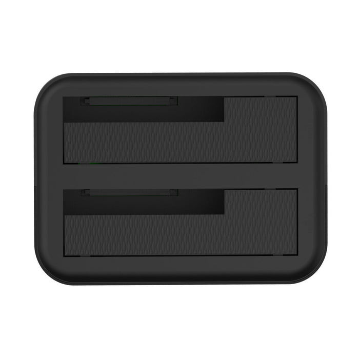 Dock Station Dual Aisens ASDS-D01B Negru