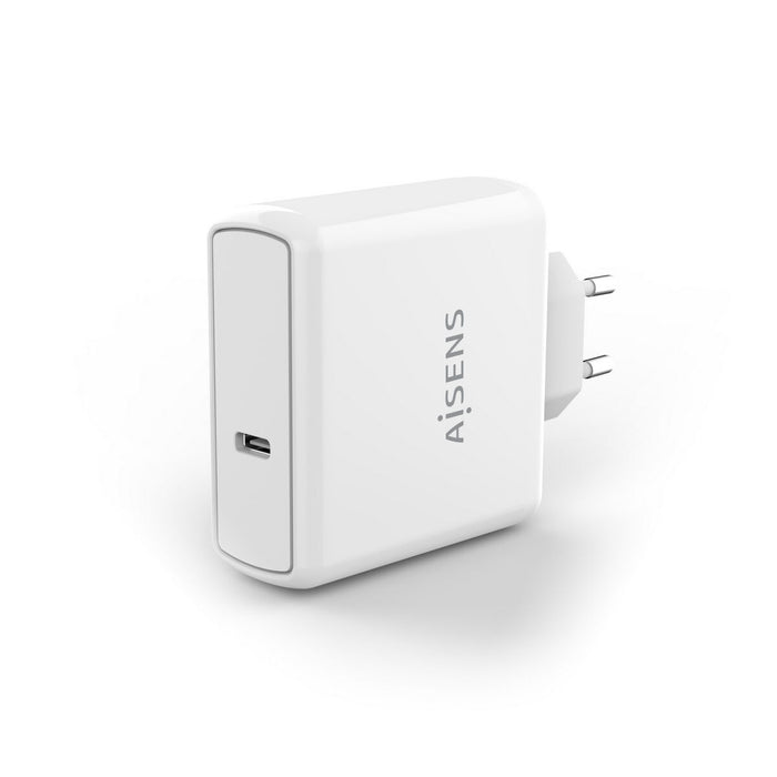 Încărcător Aisens ASCH-1PD60-W Alb 60 W USB-C (1 Unități)