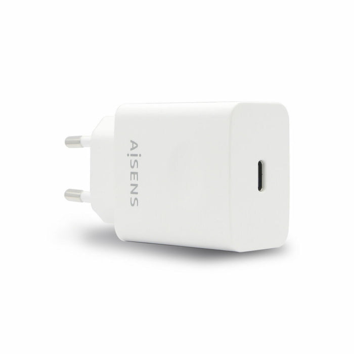 Încărcător de Perete Aisens ASCH-1PD20-W Alb 20 W USB-C (1 Unități)