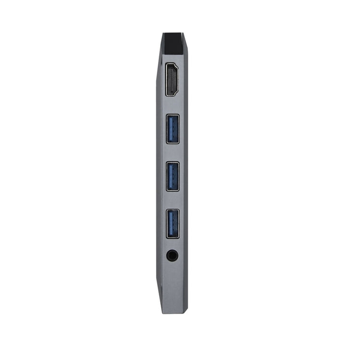 Hub USB Aisens ASUC-9P001-GR Gri 100 W (1 Unități)