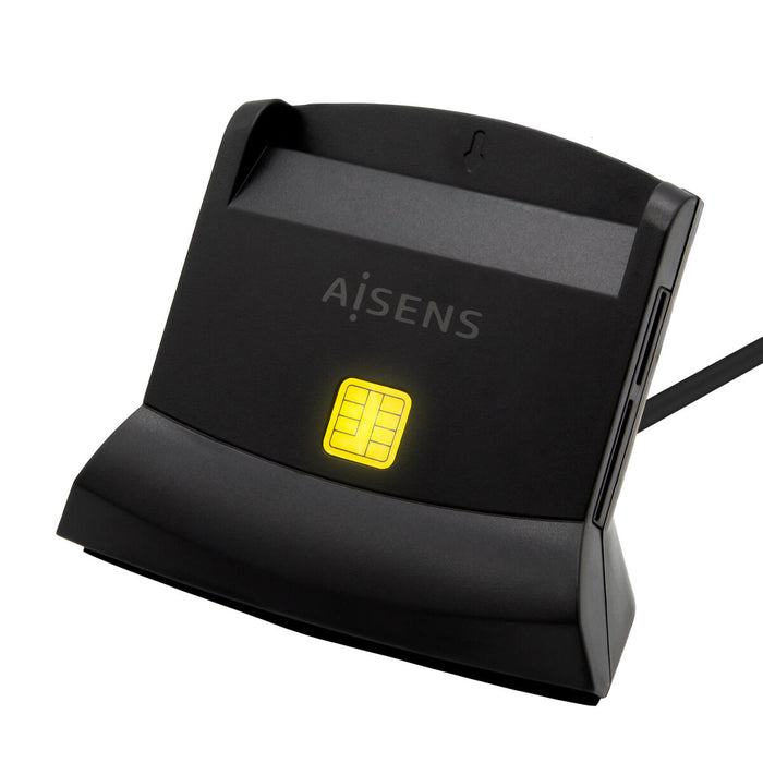 Cititor de Carduri DNI/SIP Aisens ASCR-SN04CSD-BK Negru