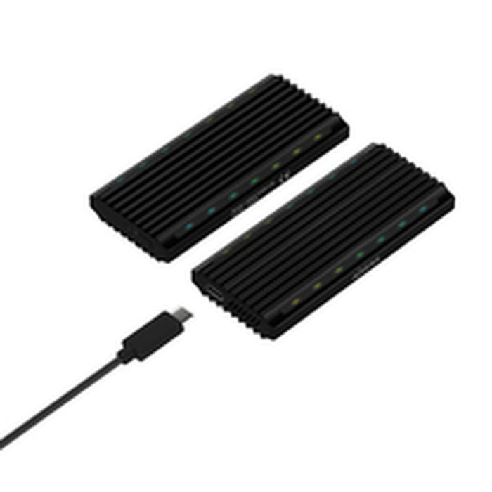 Husă Hard Disk Aisens ASM2-RGB012B Negru