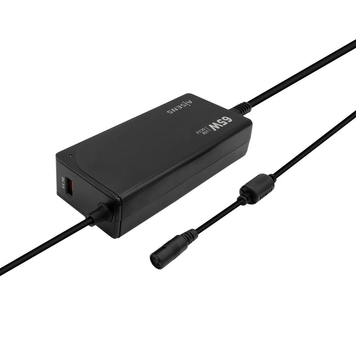 Încărcător pentru Laptop Aisens ASLC-65WAUTO-BK 65 W