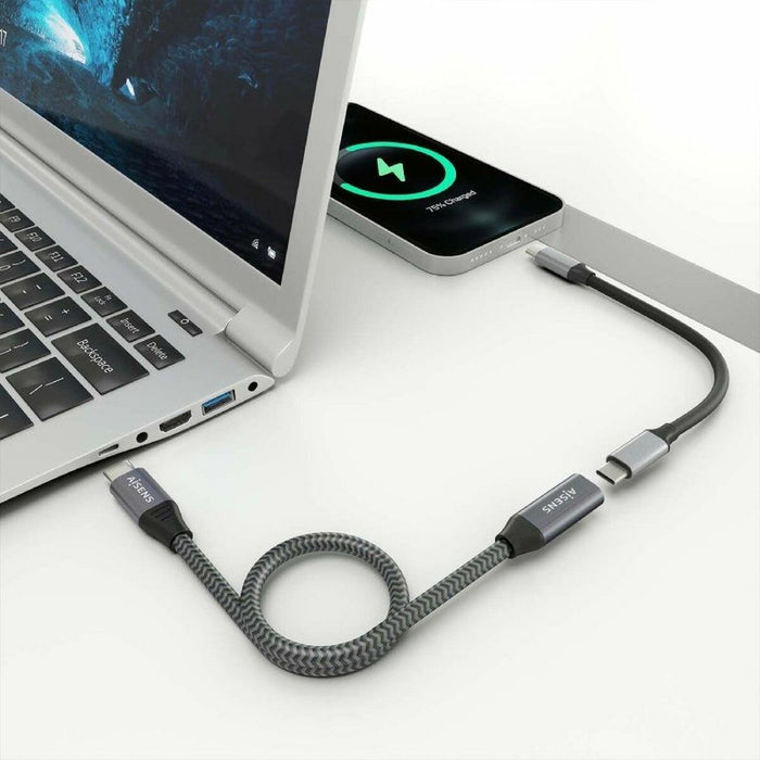Cablu Prelungitor USB Aisens A107-0636 Gri 2 m (1 Unități)