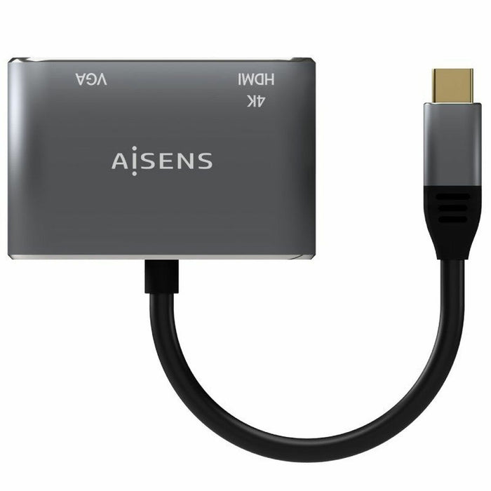 Adaptor HDMI la VGA Aisens A109-0627 Gri 15 cm