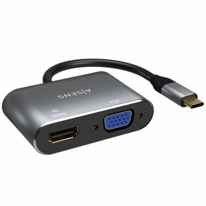 Adaptor HDMI la VGA Aisens A109-0627 Gri 15 cm