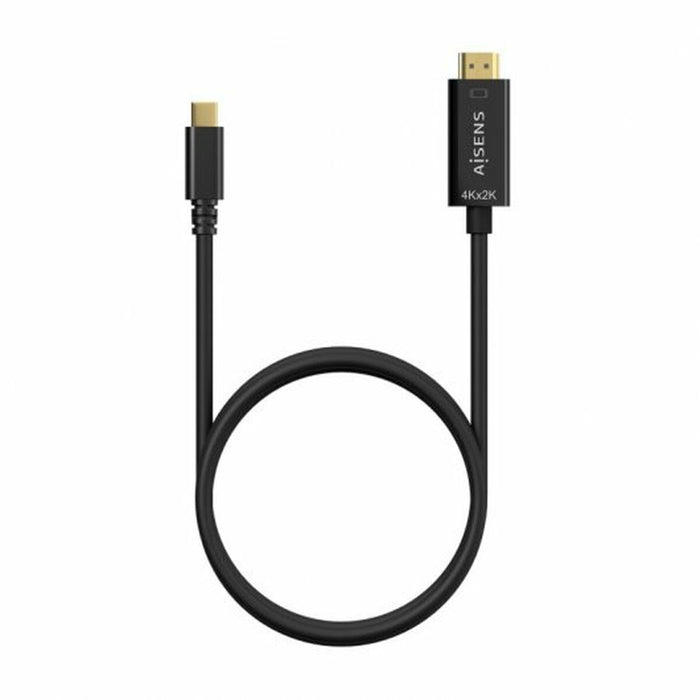 Cablu HDMI Aisens A109-0623 Negru 80 cm