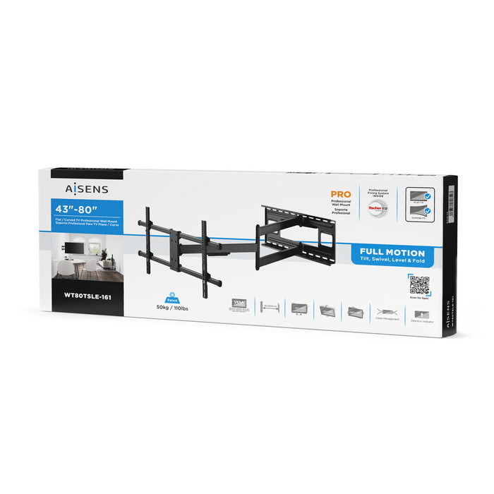 Suport TV Aisens WT80TSLE-161 40"-80" 50 kg