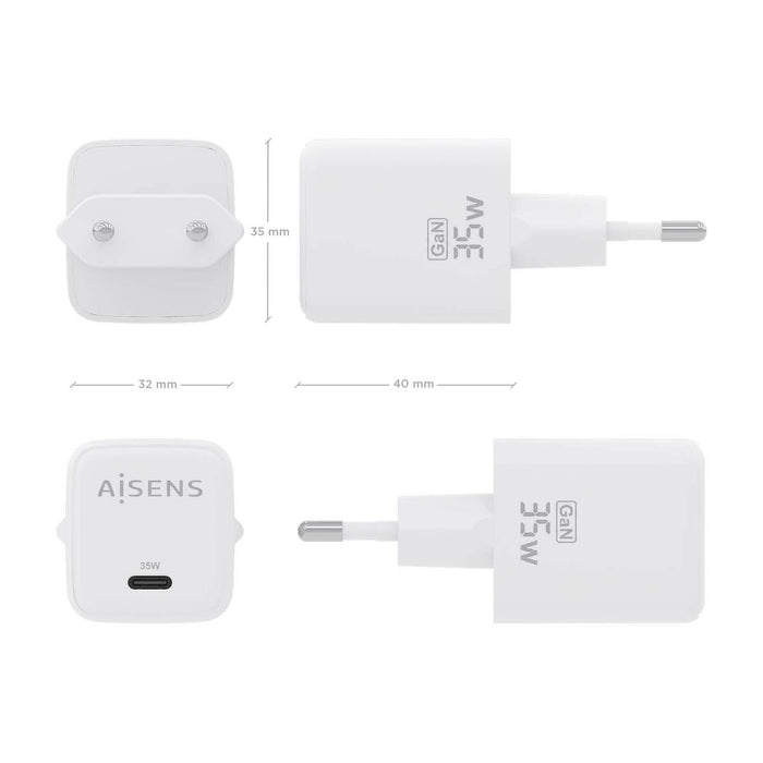 Încărcător de Perete Aisens ASCH-35W1P016-W Alb 35 W (1 Unități)