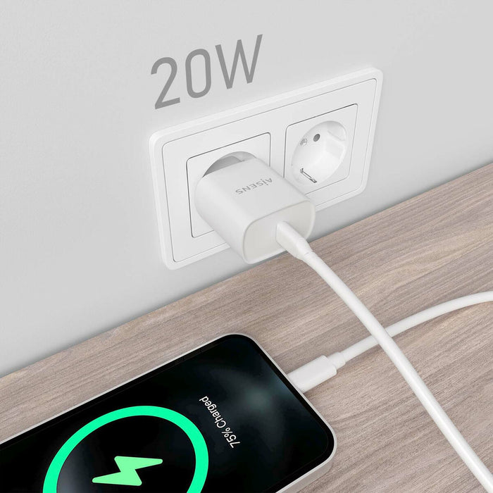 Încărcător de Perete Aisens A110-0752 Alb 20 W (1 Unități)