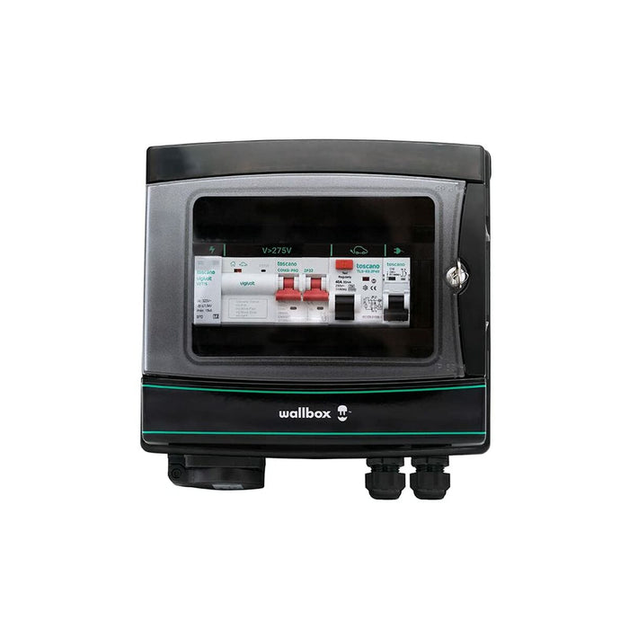 Protecție împotriva supratensiunilor Wallbox Fuse Box Pro  A+ MCB Curva