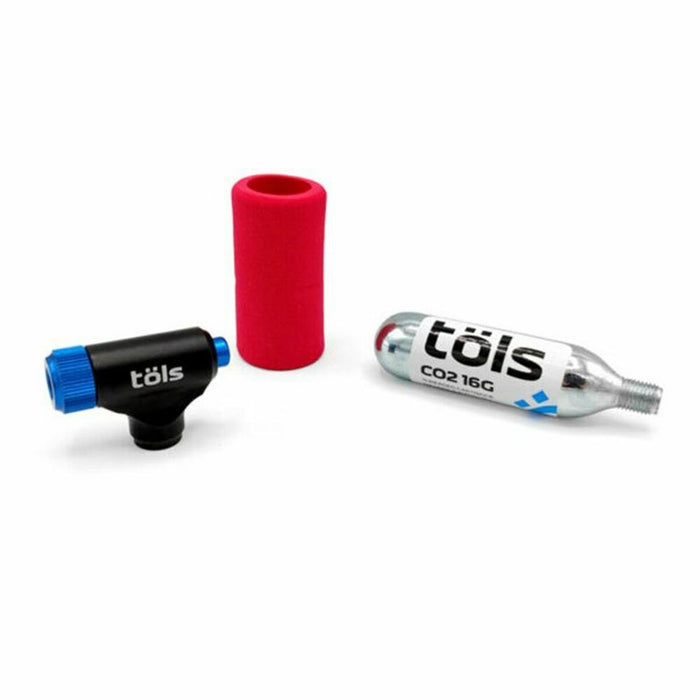 Pompă de aer CO2 Töls 11757 Roșu