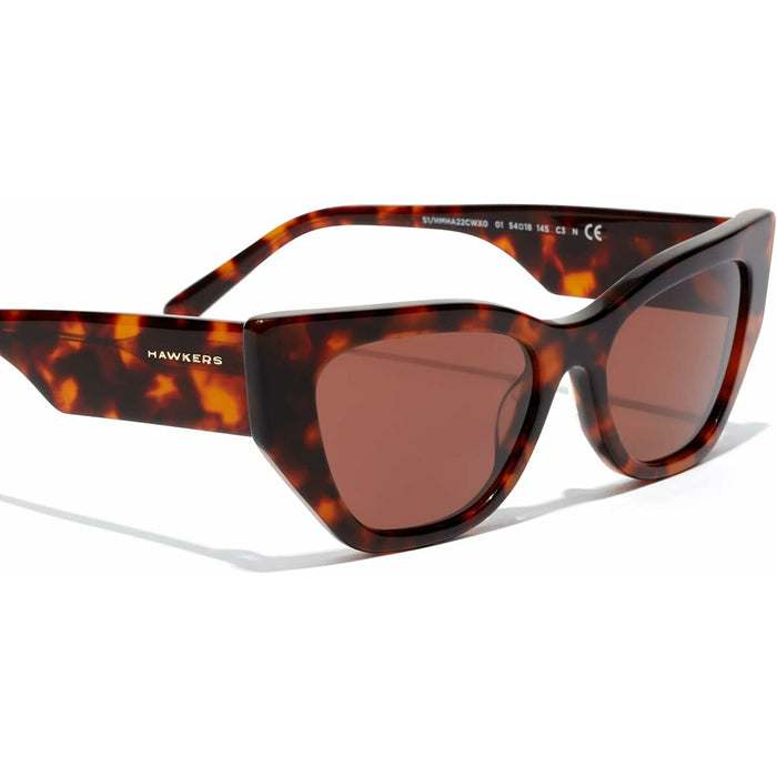 Ochelari de Soare Unisex Hawkers Manhattan Habana Ø 50 mm