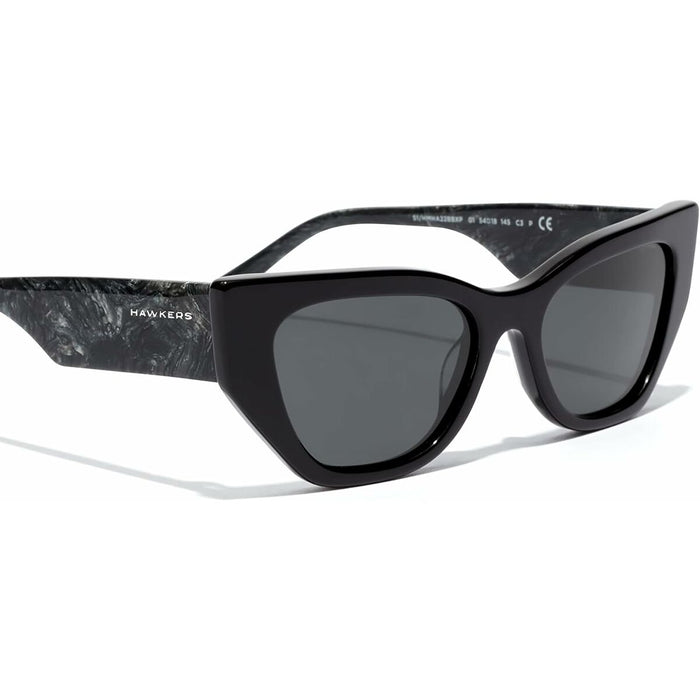 Ochelari de Soare Unisex Hawkers Manhattan Negru Ø 50 mm