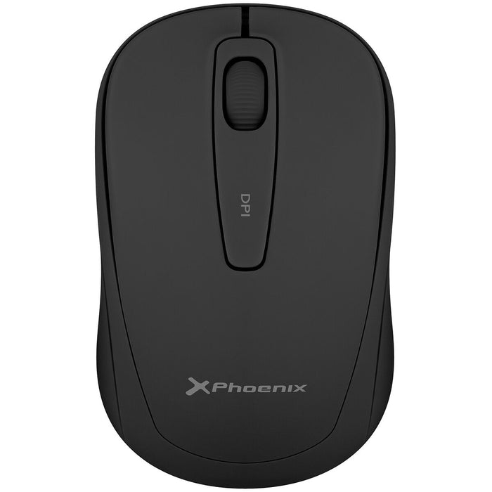 Mouse Fără Fir Optic Phoenix M250 Negru (1 Unități)