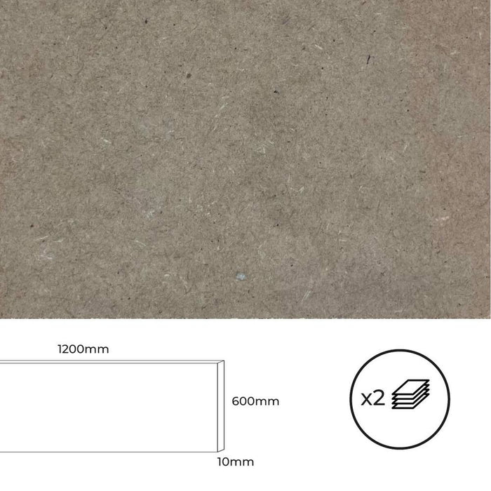 Placaj Bertini Lemn MDF 120 x 60 cm (2 Unități)