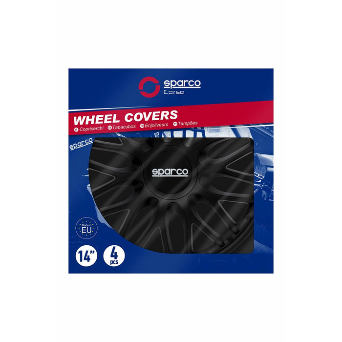 Capac de roată SPC1496BK Negru 14"
