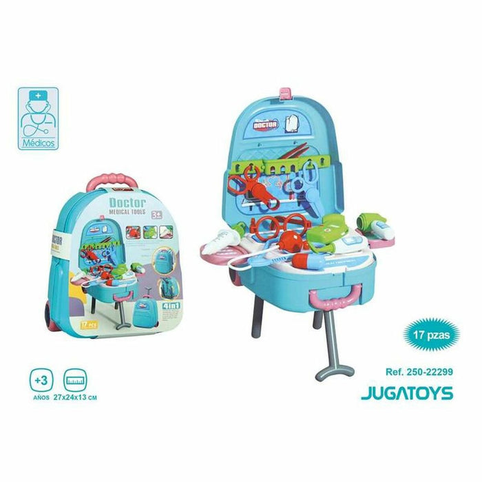 Trusă medicală de jucărie cu accesorii (27 x 24 x 13 cm)