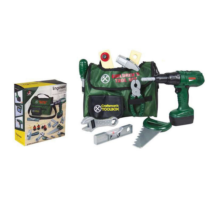 Set deunelte pentru copii cu sunet Burghiu 27 Piese (26 x 30 x 11 cm)