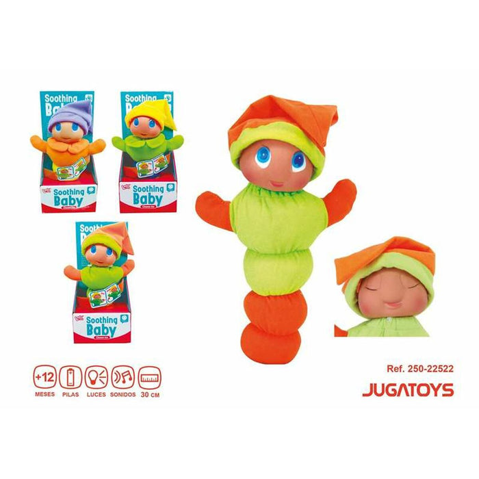 Păpușă Bebe Lumină Sunet Vierme 30 cm