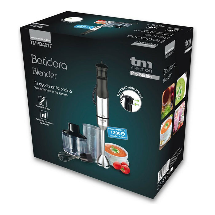 Mixer Manual TM Electron Oțel inoxidabil 1200 W