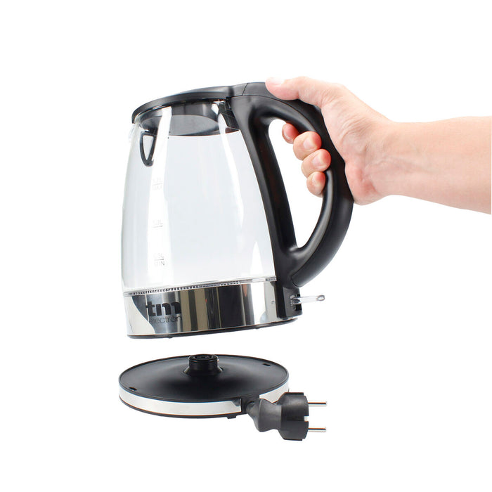 Fierbător TM Electron 1,7 L Geam Sticlă borosilicată