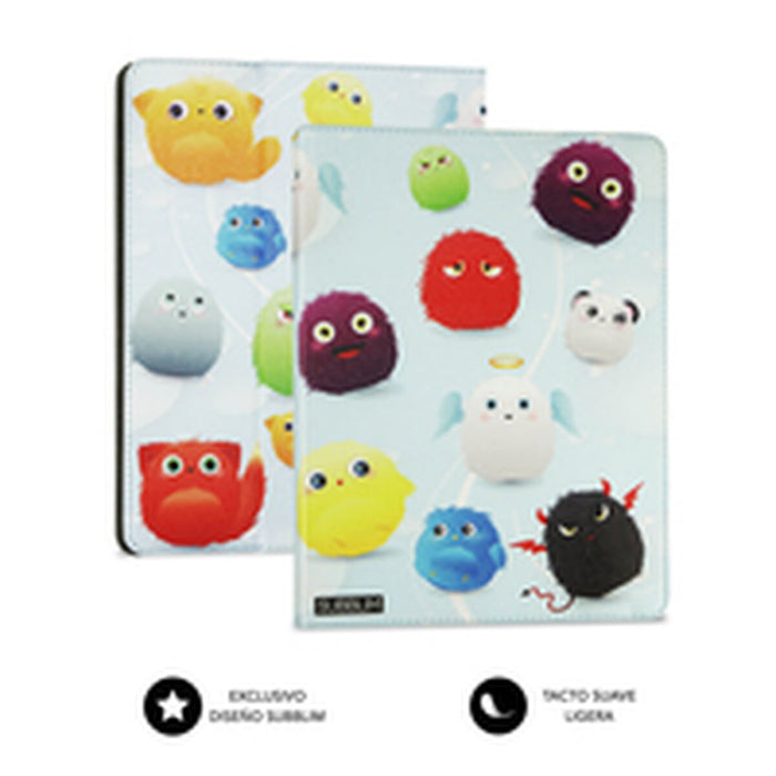 Husă pentru Tabletă Subblim Trendy Furry Multicolor 10,1"