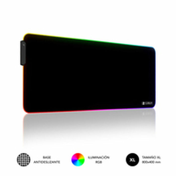 Covoraș de șoarece Subblim LED RGB Multicolor XL