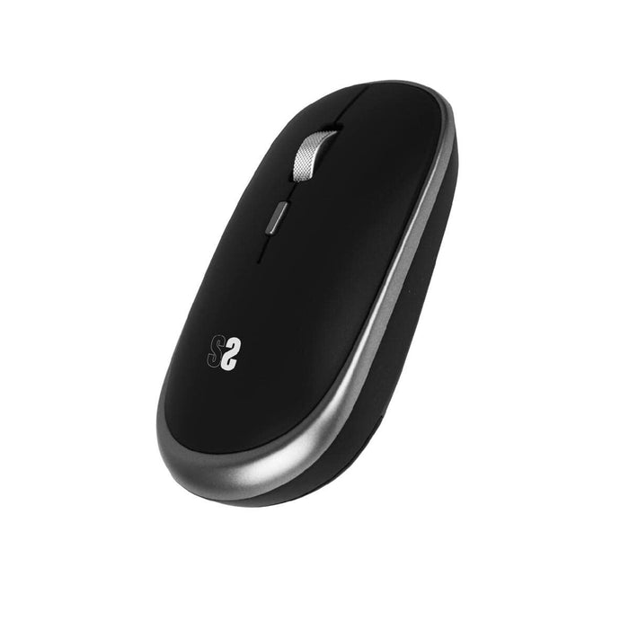 Mouse Fără Fir Subblim Gri Negru/Gri