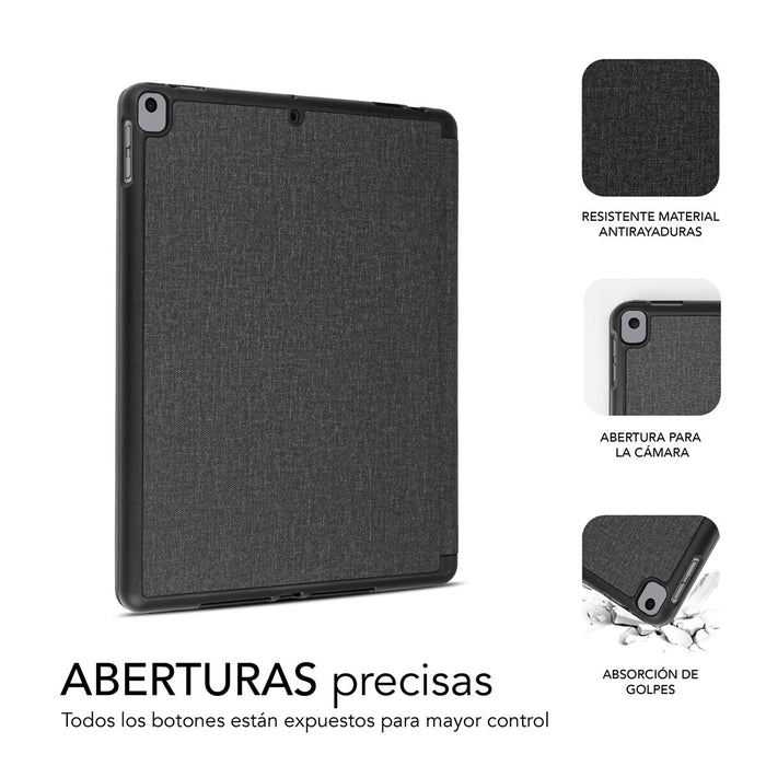 Husă pentru Tabletă Subblim FUNDA TABLET IPAD 10.2'' 9/8/7 Gen BLACK Negru 10,2"