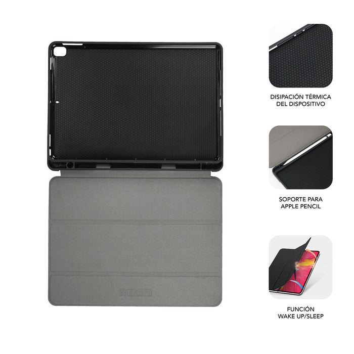Husă pentru Tabletă Subblim FUNDA TABLET IPAD 10.2'' 9/8/7 Gen BLACK Negru 10,2"