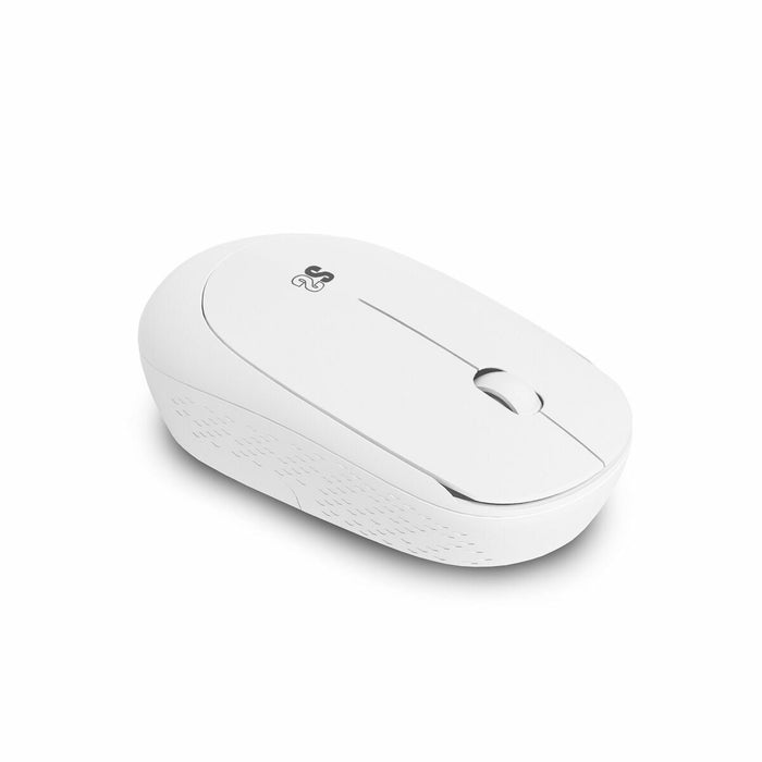 Mouse Subblim Ratón Business Plus Silencioso inalámbrico 2.4G 1200 DPI Blanco Alb