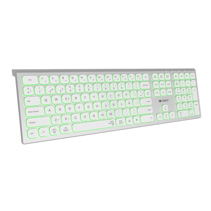 Tastatură Bluetooth Subblim SUBKB-3MIE300 Argintiu Qwerty Spaniolă