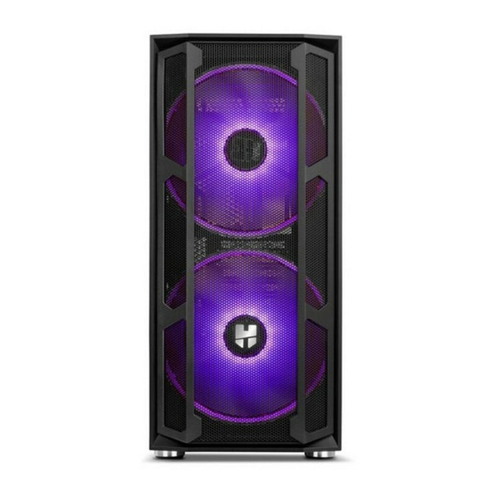 Cutie Semiunitate Micro ATX / Mini ITX / ATX Nox NXHUMMERNOVA RGB Ø 20 cm Negru Multicolor