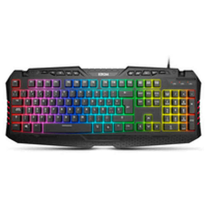 Tastatură Gaming Krom Kyra USB RGB Qwerty Spaniolă